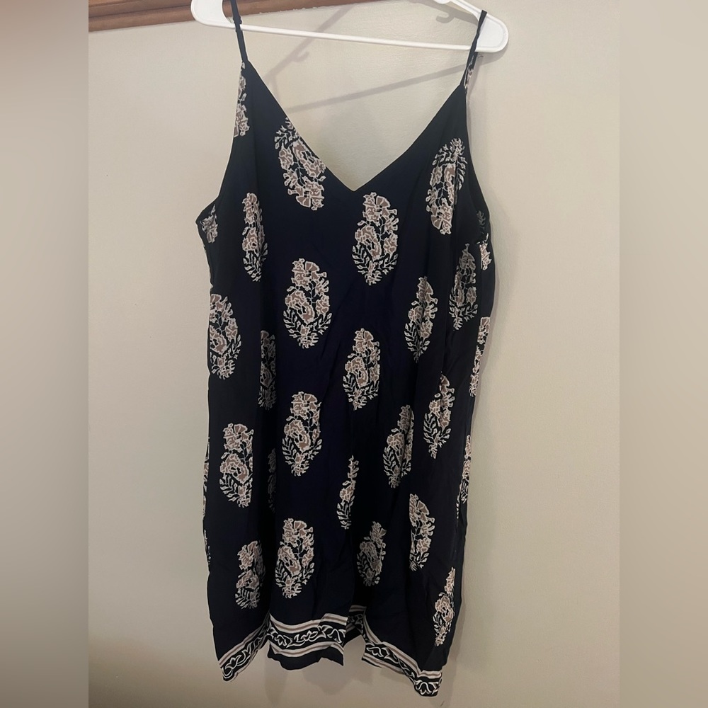 Navy Spaghetti strap dress
